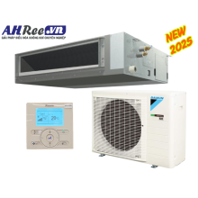 Duct connection - inverter 3HP - FBA71BVMA9/RZF71DYM + BRC1E63 (3pha, remote dây, có bơm nước)