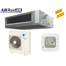 uct connection - Inverter 5HP - FBFC125DVM9/RZFC125EY1 + BRC2E61 (3pha, remote dây, không bơm nước)