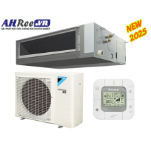 Duct connection - inverter 3.5HP - FBFC85DVM9/RZFC85EVM(EY1) + BRC2E61 (1pha/3pha, remote dây, không bơm nước)