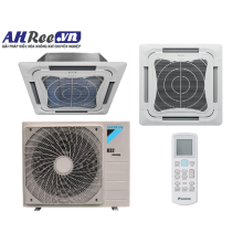 Daikin cassette type - Non Inverter 5HP - FCC125AV1V/RC125AGY1V + BC50FV (3pha, remote không dây)