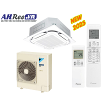 Daikin Air conditioner ceiling cassette Inverter High COP – 4HP - FCF100CVM/RZF100DVM + BRC7M635F9 + BYCQ125EAF8 (1phase, wireless controller)
