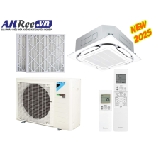 Daikin Air conditioner ceiling cassette Inverter High COP – 3HP - FCF71CVM/RZF71DYM + BRC7M635F9 + BYCQ125EAF8 + BAF552A160 (3phase, wireless controller, filter PM2.5-Merv 8)