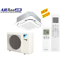 Daikin Air conditioner ceiling cassette Inverter High COP – 3HP - FCF71CVM/RZF71DYM + BRC7M635F9 + BYCQ125EAF8 (3phase, wireless controller