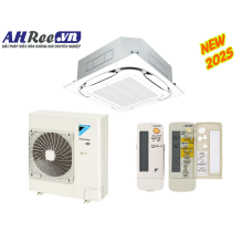 Daikin Air Conditioner Ceiling Cassette - Inverter 5HP - FCFC125DVM/RZFC125EY1 + BRC7F635F9 + BYCQ125EAF8 (3phase, Wireless controller)