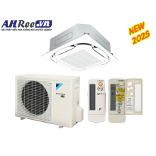 Daikin Air Conditioner Ceiling Cassette Inverter 1.75HP - FCFC40DVM/RZFC40EVM + BRC7F635F9 + BYCQ125EAF8 (1phase, Wireless Controller)