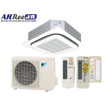Ceiling mounted cassette Daikin - 1.5HP - FCNQ13MV1/RNQ13MV1 + BRC7F633F9+BYCP125K-W18 ( 1pha, Wireless controller)