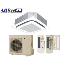 Ceiling mounted cassette Daikin - 3HP - FCNQ26MV1/RNQ26MV19(MY1) + BRC7F633F9+BYCP125K-W18 (1pha/3pha, Wireless controller)