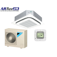 Ceiling mounted cassette Daikin - 3.5HP - FCNQ30MV1/RNQ30MV1(MY1) + BRC2E61+BYCP125K-W18 (1pha/3pha, Wire controller)