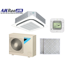 Ceiling mounted cassette Daikin - 3.5HP - FCNQ30MV1/RNQ30MV1(MY1) + BRC2E61+BYCP125K-W18 BAF552A160 (1pha/3pha, Wire controller, filter PM2.5-Merv 8)