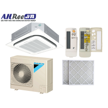 Ceiling mounted cassette Daikin - 3.5HP - FCNQ30MV1/RNQ30MV1(MY1) + BRC7F633F9+BYCP125K-W18 BAF552A160 ( 1pha/3pha, Wireless controller, filter PM2.5-Merv 8)
