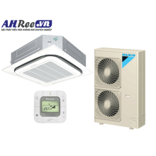 Ceiling mounted cassette Daikin - 5HP - FCNQ42MV1/RNQ42MY1 + BRC2E61+BYCP125K-W18 (3pha, Wire controller)