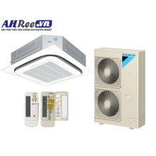 Ceiling mounted cassette Daikin - 5.5HP - FCNQ48MV1/RNQ48MY1 + BRC7F633F9+BYCP125K-W18 (3pha, Wireless controller)
