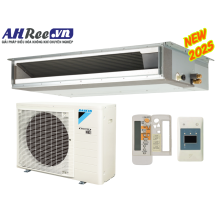 Duct connection - inverter 2HP - FDLF50DV1/RZFC50EVM + BRC4C66 (1pha, remote không dây, không bơm nước)