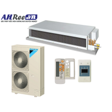 Máy lạnh Daikin giấu trần ống gió - Non-inverter 4HP - FDMNQ36MV1/RNQ36MY1 + BRC4C64-9 (3pha, remote không dây)
