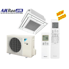 Daikin Air conditioner cassette Mini type - Inverter 2HP – FFFC60AVM/RZFC60EVM + BRC7M531W + BYFQ60CAW (1pha, remote không dây) MODEL 2025