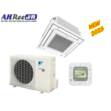 Daikin Air conditioner cassette Mini type - Inverter 2HP – FFFC50AVM/RZFC50EVM + BRC2E61 + BYFQ60CAW (1pha, remote dây) MODEL 2025