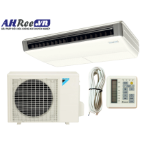 Ceiling suspended Daikin - Non-inverter 2.5HP - FHNQ21MV1V/RNQ21MV1V + BRC1NU61 ( 1pha, remote dây)