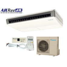 Ceiling suspended Daikin - Non-inverter 2.5HP - FHNQ24MV1V/RNQ24MV1V + BRC7NU66 ( 1pha, remote không dây)