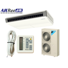 Ceiling suspended Daikin - Non-inverter 5.5HP - FHNQ48MV1/RNQ48MY1 + BRC1NU61 ( 3pha, remote dây)