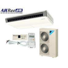 Ceiling suspended Daikin - Non-inverter 4.5HP - FHNQ42MV1/RNQ42MY1 + BRC7NU66 ( 3pha, remote không dây)