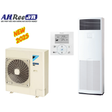 Floor standing -inverter 5HP- FVA125AMVM/RZF125DVM + BRC1E63 (1pha, điều khiển tại dàn lạnh)