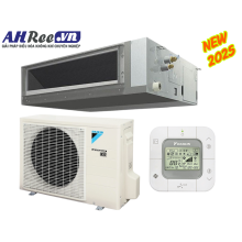 Máy lạnh Daikin giấu trần ống gió - inverter 2HP - FBFC50DVM9/RZFC50EVM + BRC2E61 (1pha, remote dây, không bơm nước)