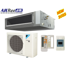 Máy lạnh Daikin giấu trần ống gió - inverter 3HP - FBFC71DVM9/RZFC71EVM(EY1) + BRC4C66 (1pha/3pha, remote không dây, không bơm nước)
