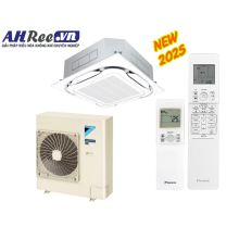 Máy lạnh Daikin Âm trần cassette Inverter cao cấp 5.5HP - FCF140DVM/RZF140DYM + BRC7M635F9 + BYCQ125EAF8 (3pha, remote không dây)