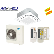 MáMáy lạnh Daikin Âm trần cassette Inverter cao cấp 5.5HP - FCFC140DVM/RZFC140EY1 + BRC7F635F9 + BYCQ125EAF8 (3pha, remote không dây)