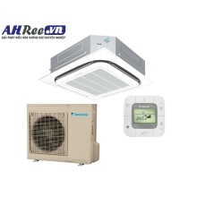 Máy lạnh Daikin Âm trần cassette - Không Inverter 3HP - FCNQ26MV1/RNQ26MV19(MY1) + BRC2E61+BYCP125K-W18 (1pha/3pha, remote dây)