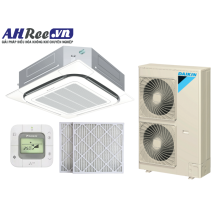 Máy lạnh Daikin Âm trần cassette - Không Inverter 4HP - FCNQ36MV1/RNQ36MV1(Y1) + BRC2E61+BYCP125K-W18 BAF552A160 (1pha/3pha, remote dây, Lọc bụi PM2.5-Merv 8)