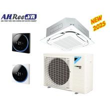 Máy lạnh Âm trần Daikin Inverter Streamer khử mùi 4HP -  FCTF100AVM/RZF100DVM + BRC1H63K/BRC1H63W + BYCQ125EAF8 (1pha, remote thời trang dây đen /trắng, Streamer)