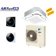 Máy lạnh Âm trần Daikin Inverter Streamer khử mùi 5.5HP – FCTF140BVM/RZF140DVM + BRC1H63K/BRC1H63W + BYCQ125EAF8 (1pha, remote thời trang dây đen /trắng, Streamer)