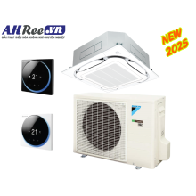 Máy lạnh Âm trần Daikin Inverter Streamer khử mùi 3HP -  FCTF71AVM/RZF71DVM + BRC1H63K/BRC1H63W + BYCQ125EAF8 (1pha, remote thời trang dây đen /trắng, Streamer)