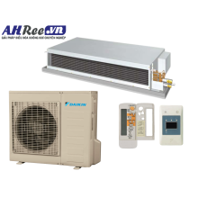 Máy lạnh Daikin giấu trần ống gió - Non-inverter 3HP - FDMNQ26MV1/RNQ26MV19 + BRC4C64-9 (1pha, remote không dây)