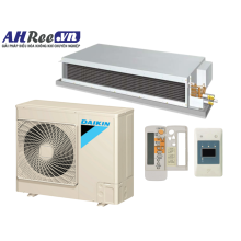 Máy lạnh Daikin giấu trần ống gió - Non-inverter 3.5HP - FDMNQ30MV1/RNQ30MV1 + BRC4C64-9 (1pha, remote không dây)