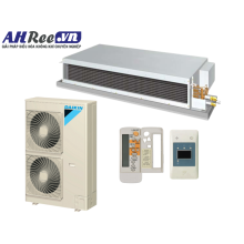 Máy lạnh Daikin giấu trần ống gió - Non-inverter 5HP - FDMNQ42MV1/RNQ42MY1 + BRC4C64-9 (3pha, remote không dây)