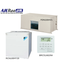 Máy lạnh Daikin giấu trần ống gió - Non-inverter 10HP - FDN100HV1/RCN100HY19 ( 3pha, remote dây, không bơm nước, không gas R410A)