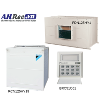 Máy lạnh Daikin giấu trần ống gió - Non-inverter 13HP - FDN125HY1/RCN125HY19 ( 3pha, remote dây, không bơm nước, không gas R410A)
