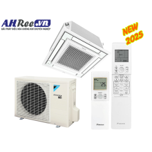 Máy lạnh Daikin Âm trần cassette nhỏ gọn - Inverter 1.5HP - FFFC35AVM/RZFC35EVM + BRC7M531W + BYFQ60CAW (1pha, remote không dây)
