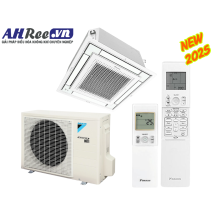 Máy lạnh Daikin Âm trần cassette nhỏ gọn - Inverter 2HP - FFFC50AVM/RZFC50EVM + BRC7M531W + BYFQ60CAW (1pha, remote không dây) MODEL 2025
