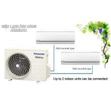 Máy Lạnh Panasonic Multi 3HP CU-3S27SBH + (01) CS-MPS12SKH + (01) CS-MPS15SKH (ML Treo tường)