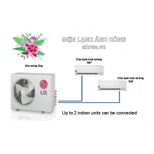 Multi LG 2HP  -  A2UQ18GFD0 + AMNQ09GSJA0 (02) Indoor unit Wall mounted