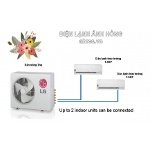 Multi LG 3HP - A3UQ30GFD0 + (02)AMNQ09GSJA0 + (01) AMNQ12GSJA0 Indoor unit Wall mounted