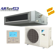 Máy lạnh Daikin giấu trần ống gió -inverter 3HP - FBA71BVMA/RZF71CV2V + BRC1E63 ( 1 Pha)