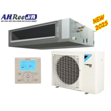 Máy lạnh Daikin giấu trần ống gió -inverter 3HP - FBA71BVMA9/RZF71DYM + BRC1E63 (3pha, remote dây, có bơm nước)
