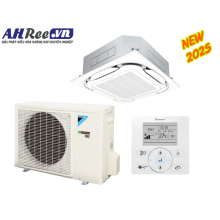 Máy lạnh Daikin Âm trần cassette Inverter cao cấp 3HP - FCF71CVM/RZF71DVM + BRC1E63 + BYCQ125EAF8 (1pha, remote dây)