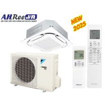 Máy lạnh Daikin Âm trần cassette Inverter cao cấp 2.5HP - FCF60CVM/RZF60DVM + BRC7M635F9 + BYCQ125EAF8 (1pha, remote không dây)