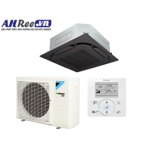 Máy lạnh Daikin Âm trần cassette Inverter cao cấp 3HP - FCF71CVM/RZF71DYM + BRC1E63 + BYCQ125EAK (3pha, remote dây, mặt nạ đen)