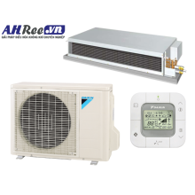Máy lạnh Daikin giấu trần ống gió - Non-inverter 2.5HP - FDBNQ21MV1V/RNQ21MV1V + BRC2C61 ( 1 Pha)